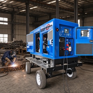 OEM Trailer-Mounted Diesel Welding Generator 400A 500A 1000A Weichai