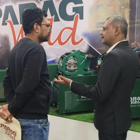 Heavy Duty ARC Welder Exhibition Booth