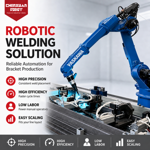 Efficient Robotic Welding Workstation 6 Axis Welder Robot