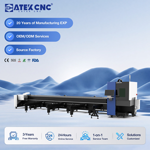Factory-direct Sales Of A New Dual-chuck Fiber Laser Cutting Machine For Metal Tubes And Pipes Customization Available