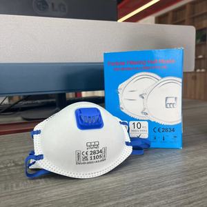 CE Disposable FFP3 FFP2 Welding Mask with Valve