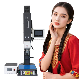 New 220V 15kW Ultrasonic Welding Machine Fusion Hot Melt Plastic Earphone Welding 15kHz Frequency 0-350mm