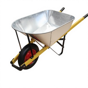 Garden Transport Cart Wheelbarrow Heavy Duty Large Welding Tray WB9600