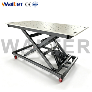 3D Welding Table with Heavy Duty Hydraulic Scissor Lifter