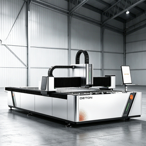 DETON-3015 Fiber Laser Cutting Machine 1500W/3000W/6000W Raycus Fiber Empower BS03K+RayTools System